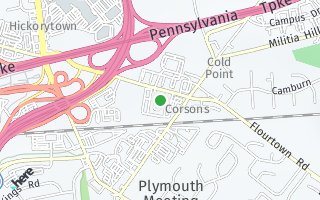 Map of 101 Delancey Place, Plymouth Meeting, PA 19462, USA