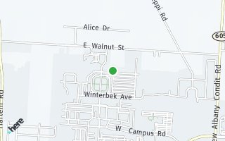 Map of 7158 Upper Albany Dr, New Albany, OH 43054, USA