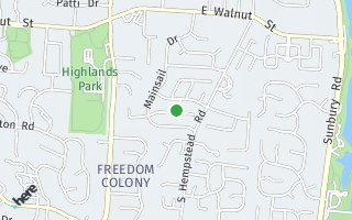 Map of 333 Cornhill Court, Westerville, OH 43081, USA