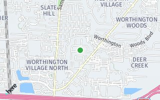 Map of 924 Larkfield Dr, Worthington, OH 43085, USA