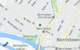 Map of 516 Chain St., Norristown, PA 19401, USA