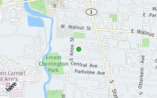 Map of 111 Bishop Drive, Westerville, OH 43081, USA
