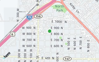 Map of 857 N 200 E, Spanish Fork, UT 84660, USA