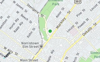 Map of 330 James Street, Norristown, PA 19401, USA