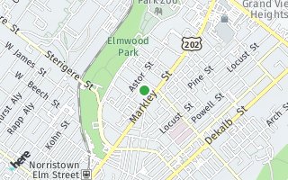 Map of 309-A W. Poplar Street, Norristown, PA 19401, USA
