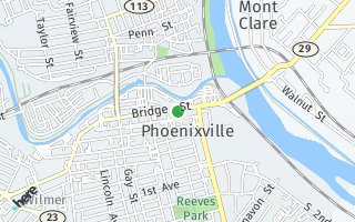 Map of 134 Bridge Street # 203, Phoenixville, PA 19460, USA