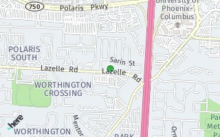 Map of 1512 Electra St., Columbus, OH 43240, USA