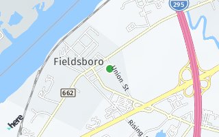 Map of 202 Union Street, Fieldsboro, NJ 08505, USA