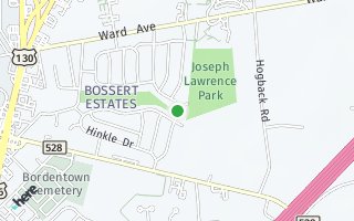 Map of 53  Charles Bossert Dr, Bordentown, NJ 08505, USA