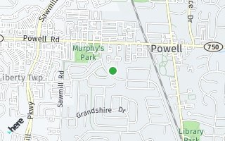 Map of 125 Murphys Crossing Dr, Powell, OH 43065, USA