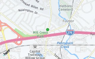Map of 712 S. York Road, Hatboro, PA 19040, USA