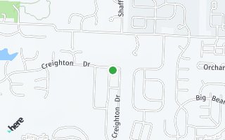 Map of 9267 Gibson Dr, Powell, OH 43065, USA