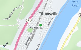 Map of 304 Mound Street, Tiltonsville, OH, USA