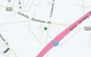 Map of 3 Halley Drive, Hamilton, NJ 08691, USA