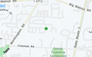 Map of 5719 Cali Glen Ln, Westerville, OH 43082, USA