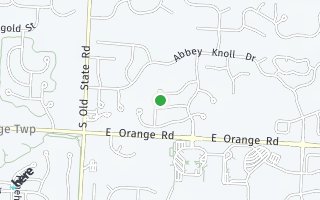 Map of 2500 Roe Dr, Lewis Center, OH 43035, USA