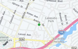 Map of 33 Marcia Drive, Hamilton, NJ 08610, USA