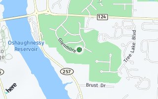Map of 7998 Glenmore Dr, Powell, OH 43065, USA