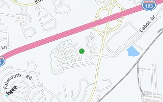 Map of 181 Burholme Drive, Hamilton, NJ 08691, USA