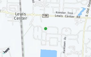 Map of 6158 Cheyenne Creek Dr, Lewis Center, OH 43035, USA
