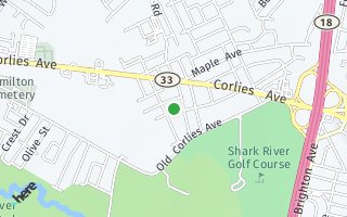 Map of 607 Prospect Place, Neptune, NJ 07753, USA