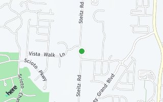 Map of 6711 Steitz Rd, Powell, OH 43065, USA