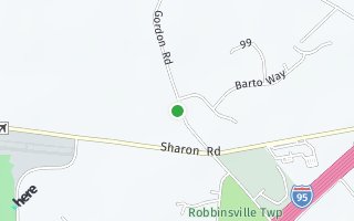 Map of 338 Gordon Road, Robbinsville, NJ 08691, USA