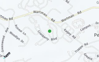 Map of 322 Countryside Court, Collegeville, PA 18426, USA