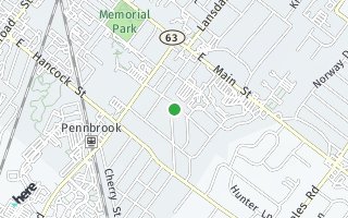 Map of 215 Pennbrook Ave, Lansdale, PA 19446, USA