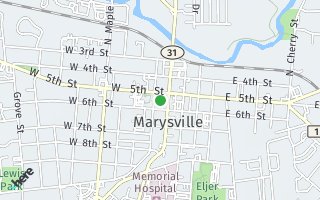 Map of Lot 1 WWL-F, Marysville, OH 43040, USA