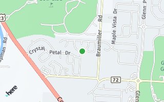 Map of 350  Amber Light Circle, Delaware, OH 43015, USA
