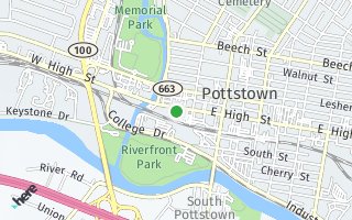 Map of 40 E. High Street, #1, Pottstown, PA 19464, USA