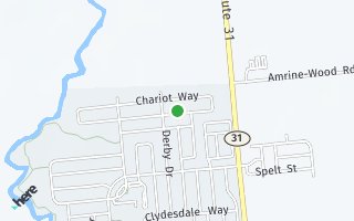 Map of 170 Saddlebred Cir, Marysville, OH 43040, USA
