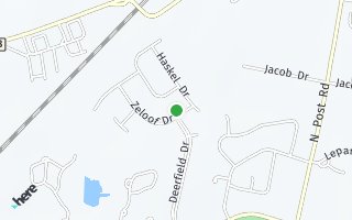 Map of 6  Zeloof Drive, Princeton Junction, NJ 08550, USA
