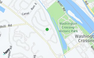 Map of 14 Decision Way E, Washington Crossing, PA 18977, USA