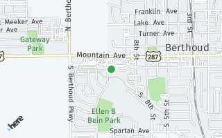 Map of 972 Welch Ave., Berthoud, CO 80513, USA