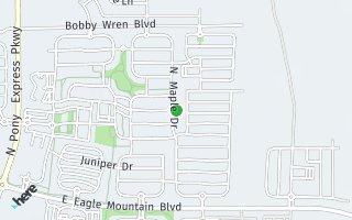 Map of 4404 N Maple Dr, Eagle Mountain, UT 84005, USA
