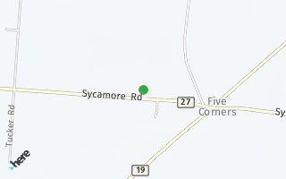 Map of 8543 Sycamore Road, Centerburg, OH 43011, USA