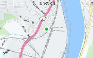 Map of 110 St. Clair, Mingo Junction, OH 43938, USA
