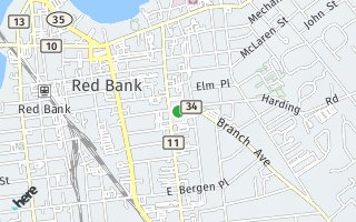 Map of 247 Drs. James Parker Blvd, Red Bank, NJ 07701, USA