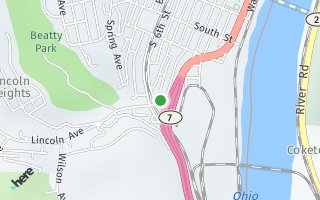 Map of 569 S. 4th Street Apt. C, Steubenville, OH 43952, USA
