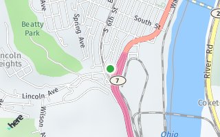 Map of 567 South 4th Street # D, Steubenville, OH 43952, USA