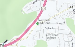 Map of 1845 Cadiz Road, Wintersville, OH 43953, USA