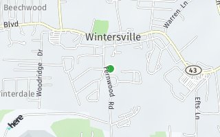 Map of 200 Fernwood Apt # 47, Wintersville, OH 43953, USA