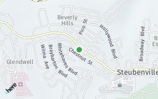 Map of 2514 Sunset Blvd #4, Steubenville, OH 43952, USA
