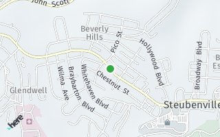 Map of 2518 Sunset Blvd #7, Steubenville, OH 43952, USA