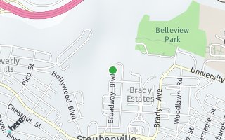 Map of 941 Broadway Blvd, Steubenville, OH 43952, USA