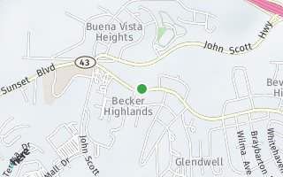 Map of 3243 Sunset Blvd East, Steubenville, OH 43952, USA