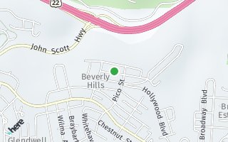 Map of 2643 Alvarado Blvd, Steubenville, OH 43952, USA