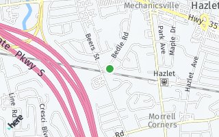 Map of 6 Bedle Road, Hazlet, NJ 07730, USA